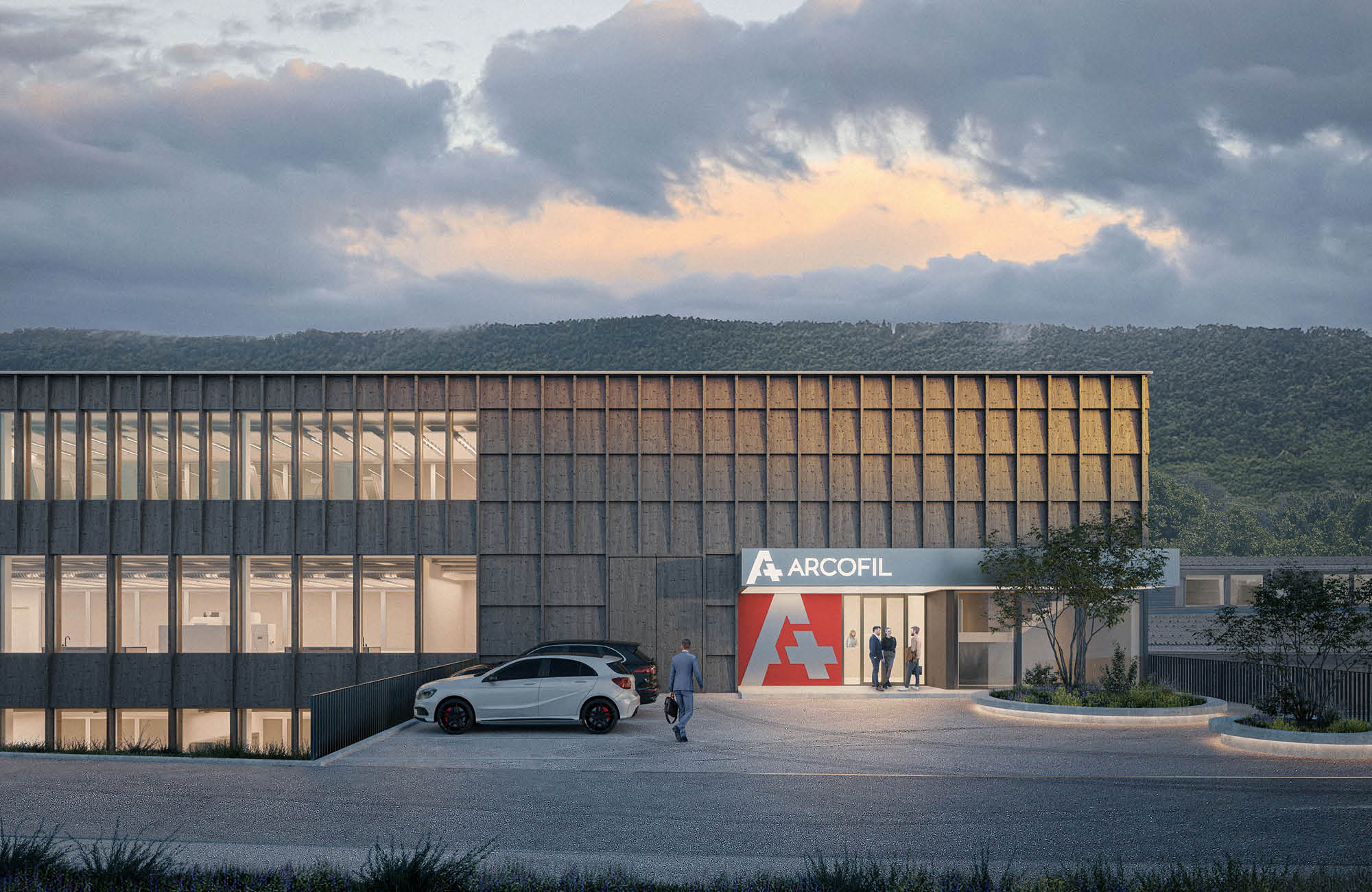 Arcofil Extension du site de production des Noyes